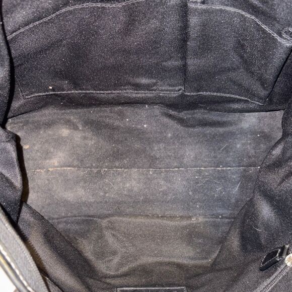 Coach Signature Canvas Shoulder Bag in Tan and Black - Picture 15 of 16